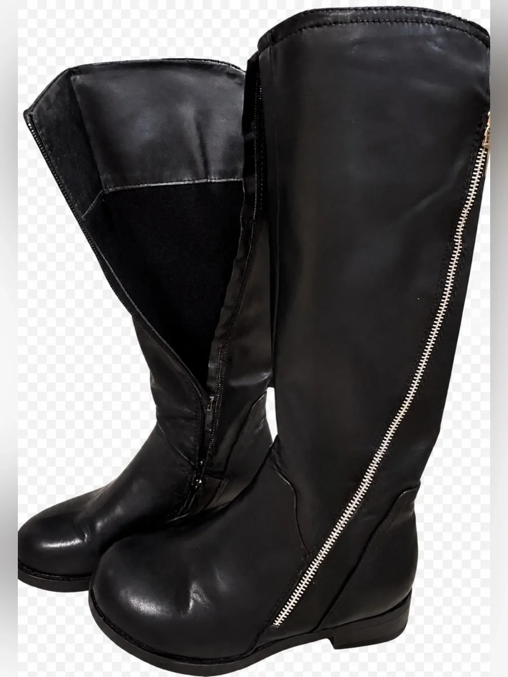 Report leather knee